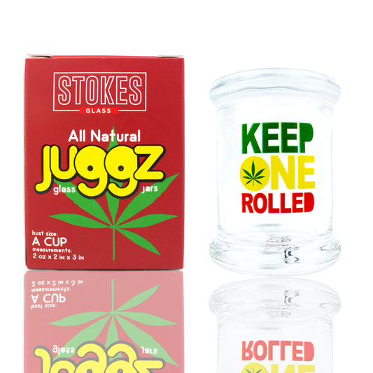 STOKES Juggz Glass Jars - Keep One Rolled