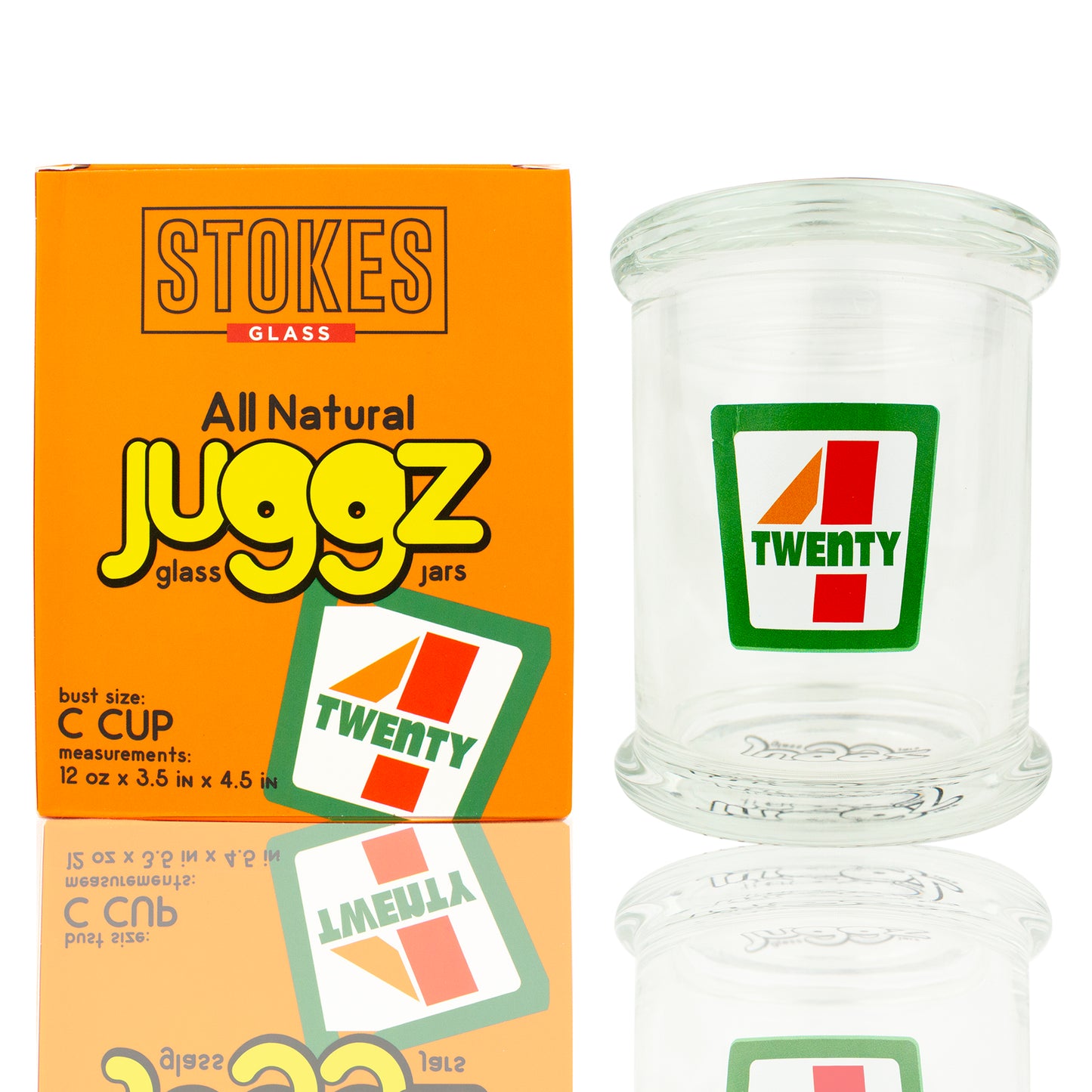 STOKES Juggz Glass Jars - 4-Twenty