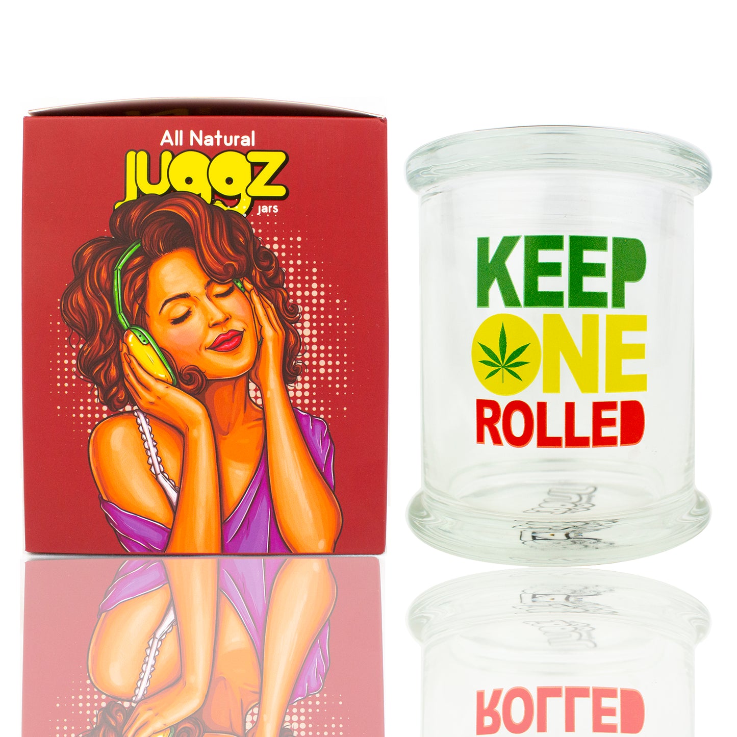 STOKES Juggz Glass Jars - Keep One Rolled