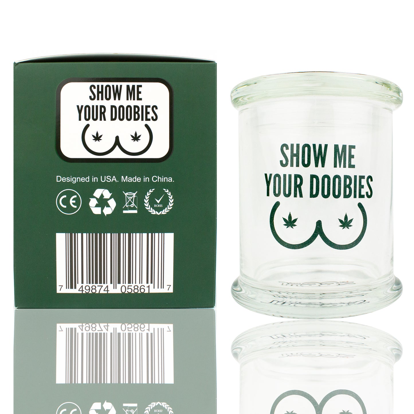 STOKES Juggz Glass Jars - Show me your Doobies