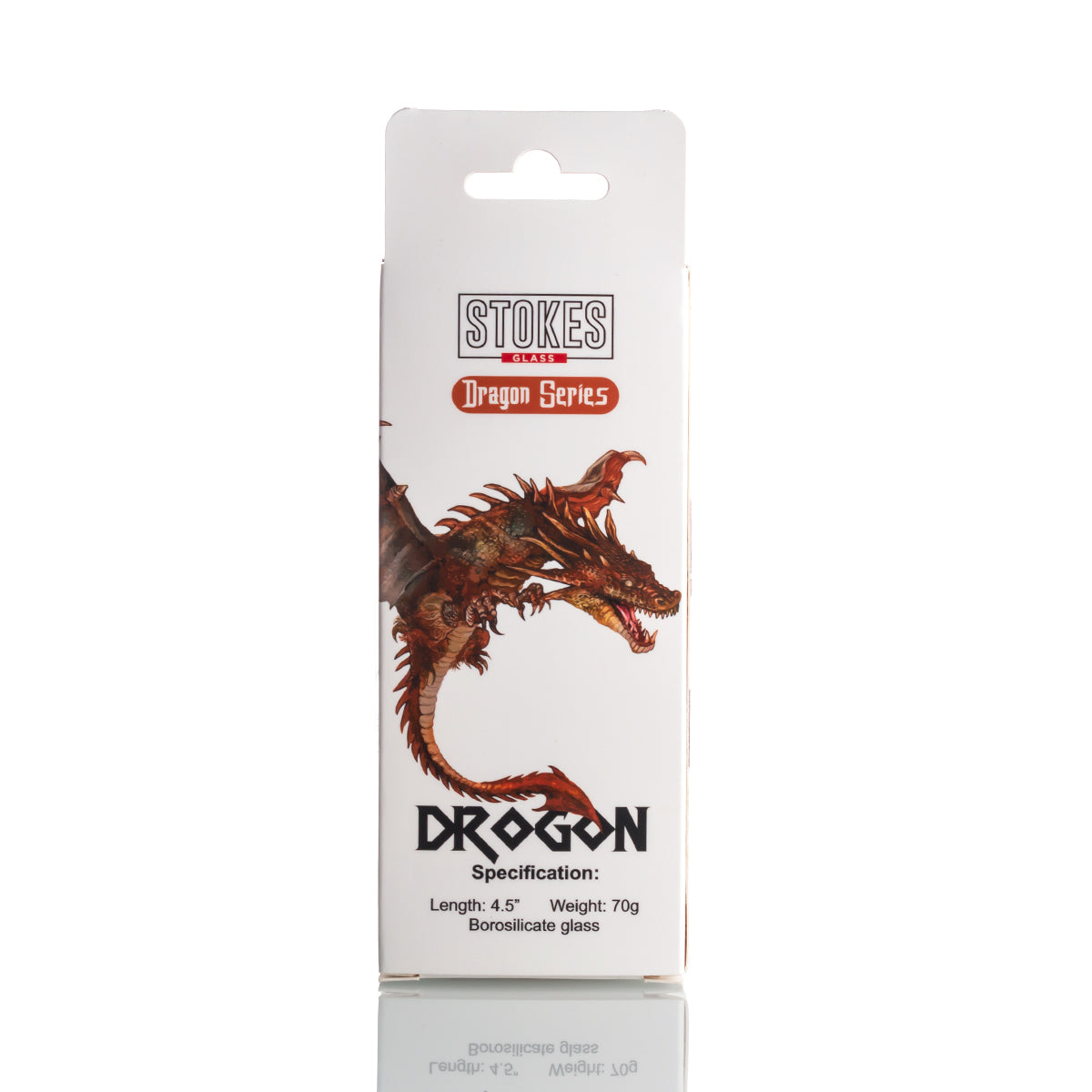 STOKES - Glass Hand Pipe Dragon series - Drogon